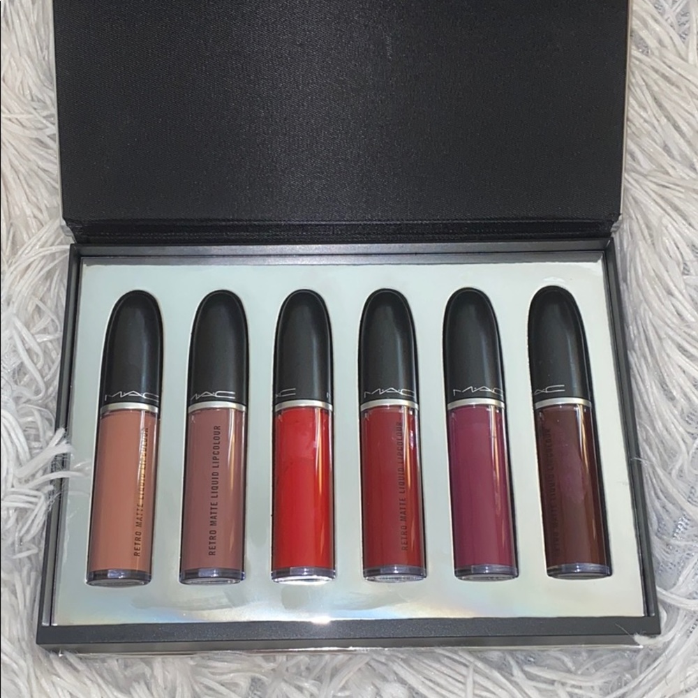 Mac Retro Matte Liquid Lipstick Set❤️💄